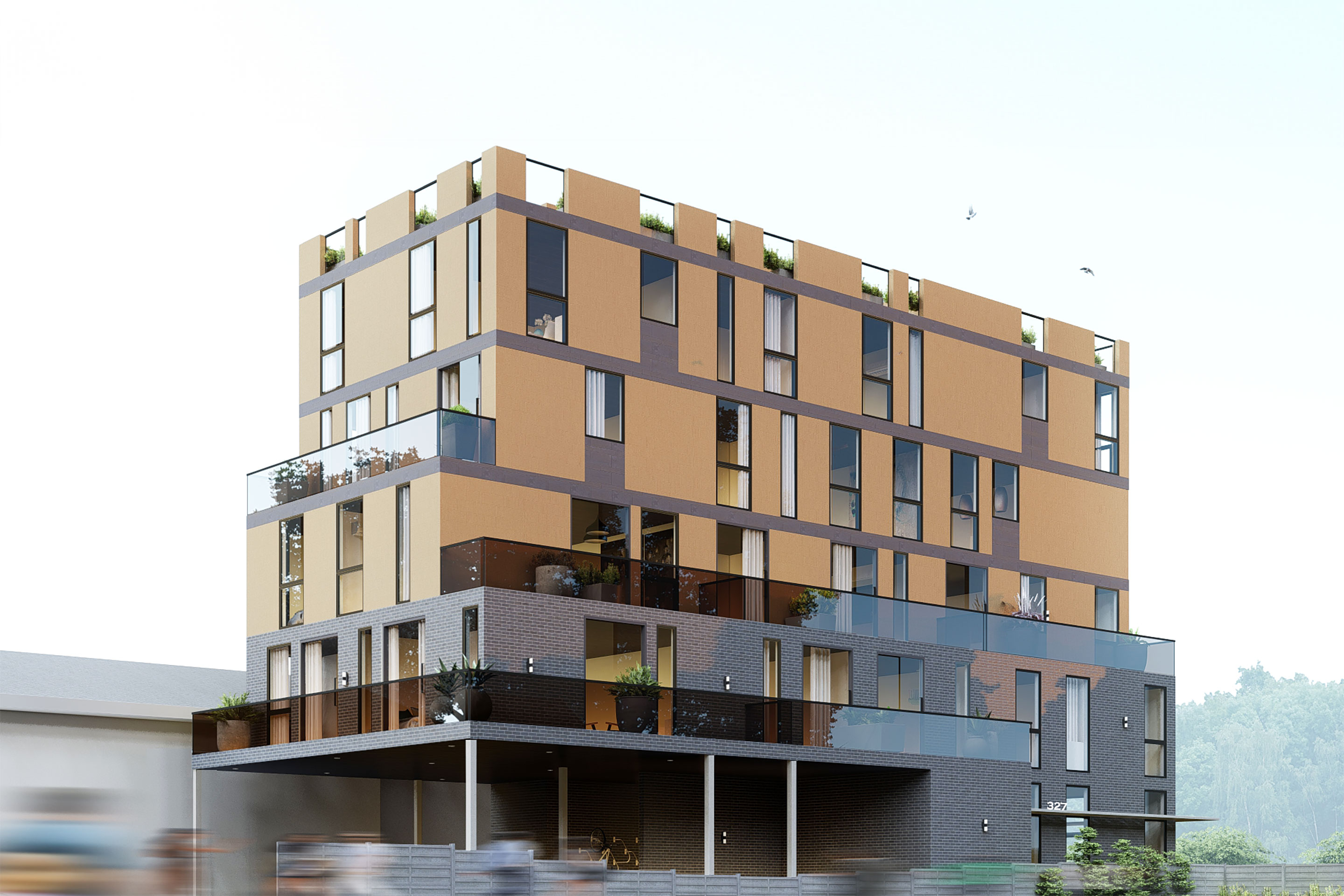 Greenwood Apartment — view 1, Seattle, Washington