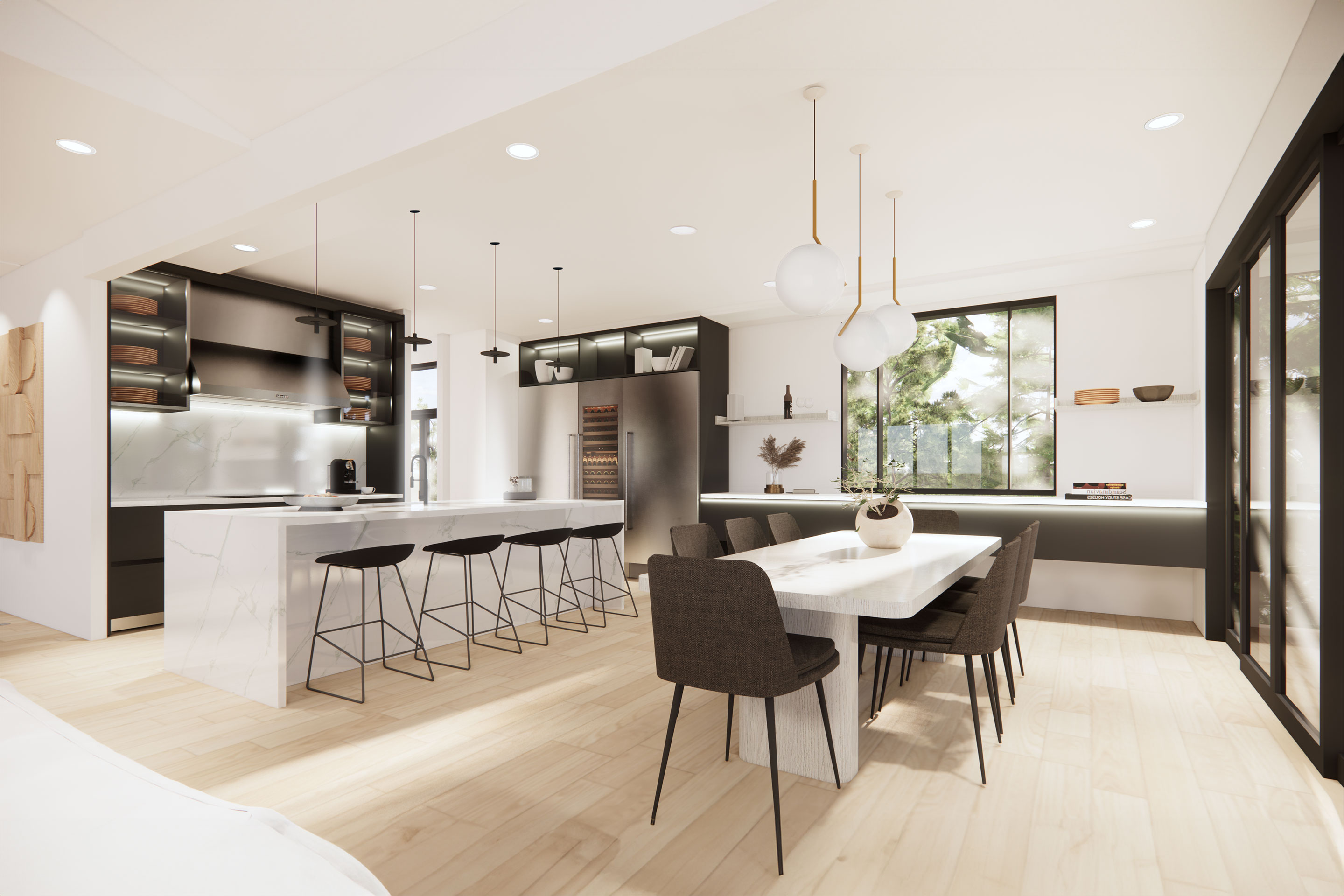 M.I. House — view 2, Mercer Island, Washington