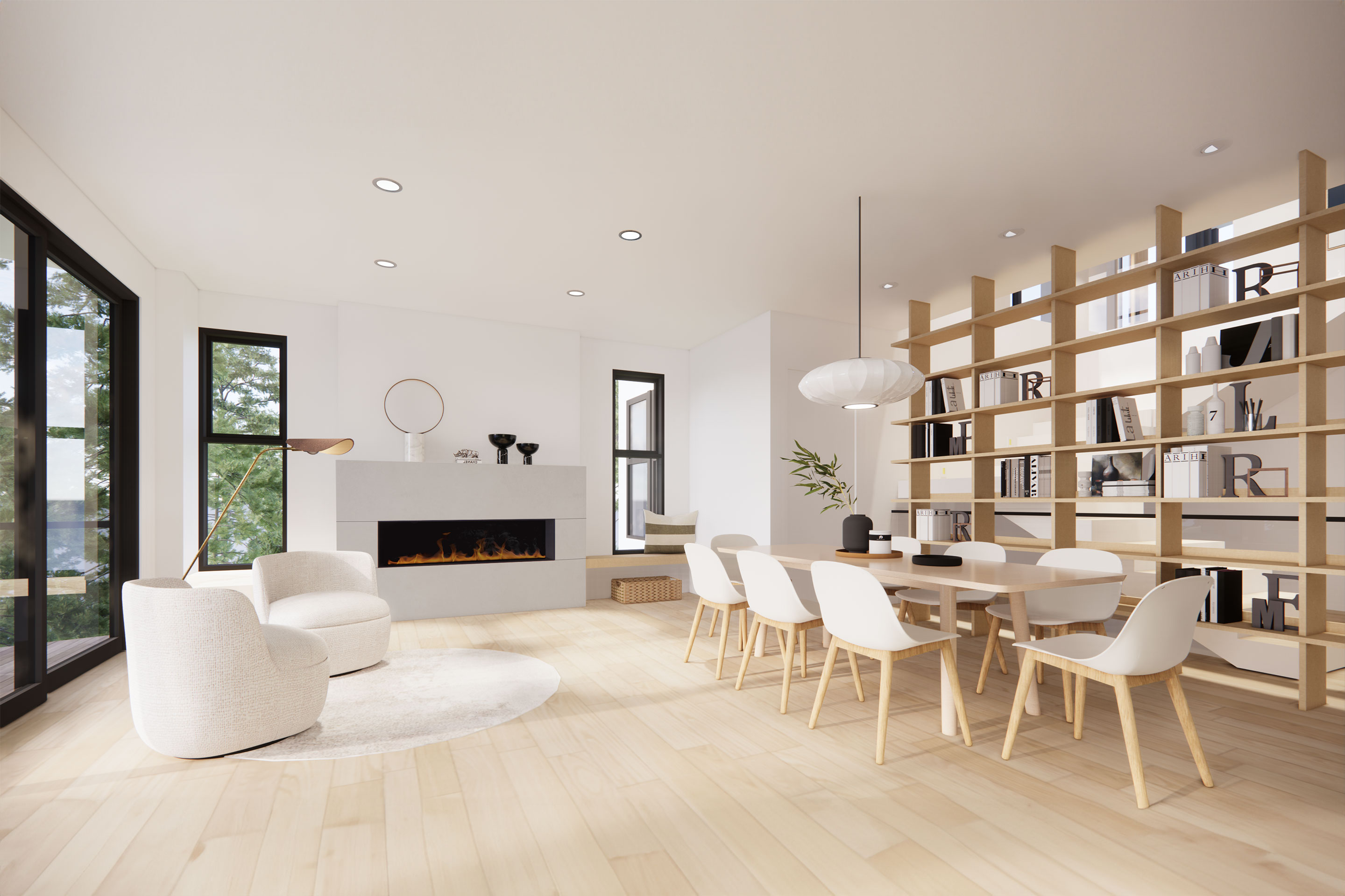 M.I. House — view 3, Mercer Island, Washington