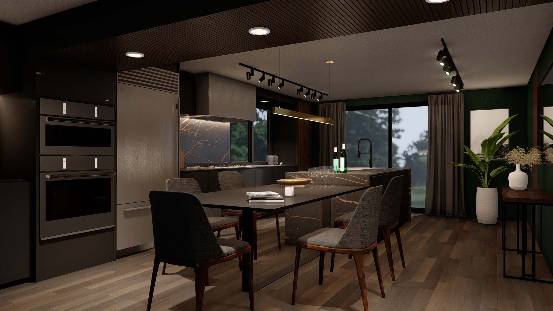 West Belle House — view 5, Bellevue, Washington