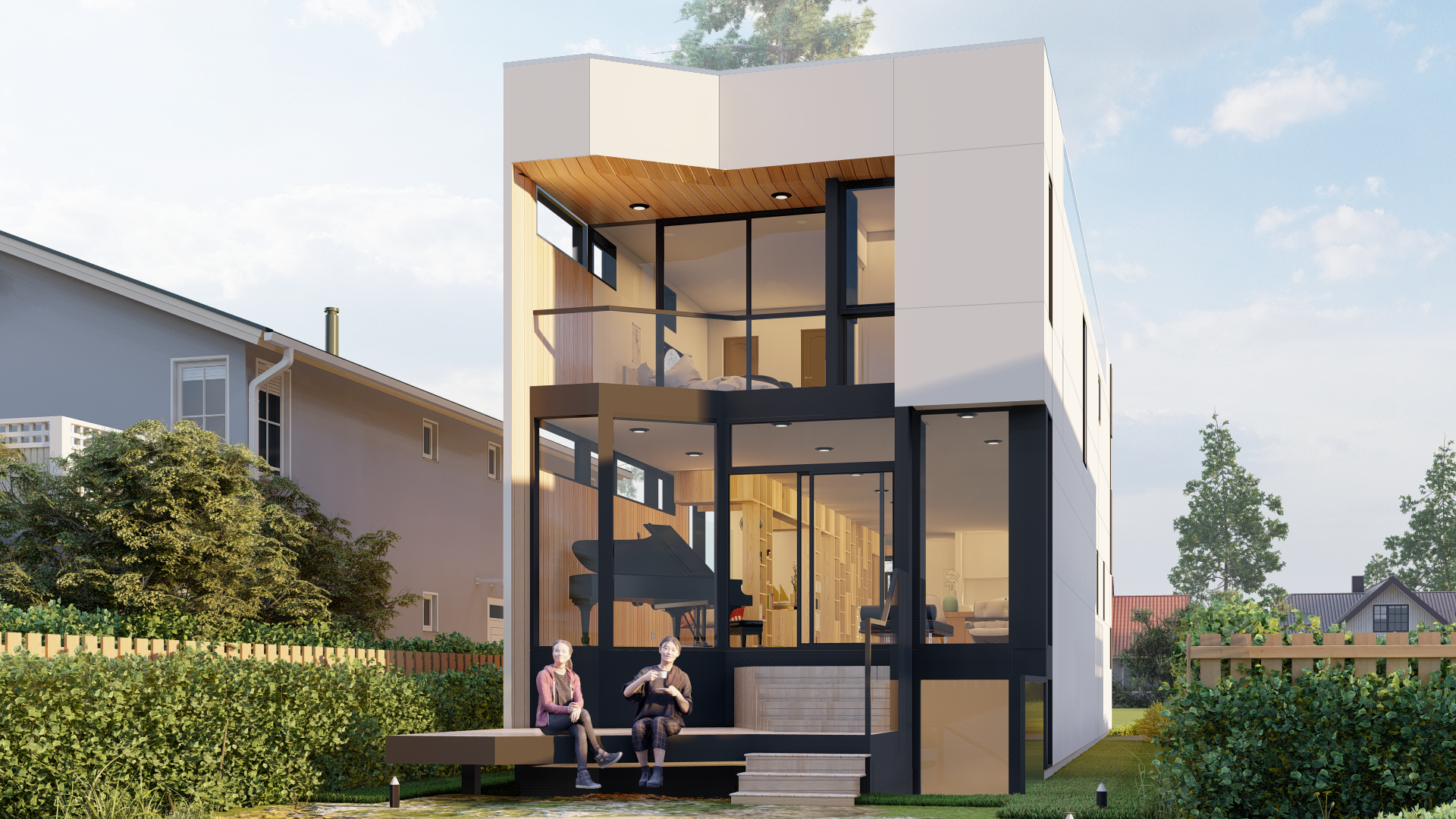 Queen Anne House — view 8, Seattle, Washington