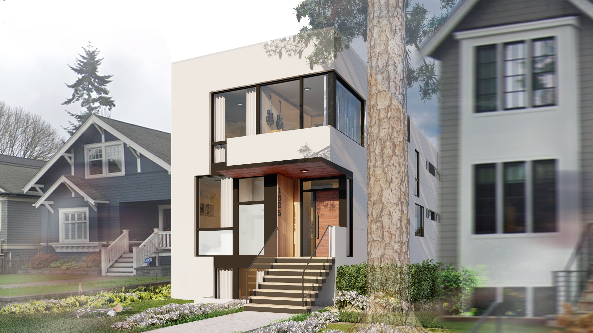 Queen Anne House — view 6, Seattle, Washington