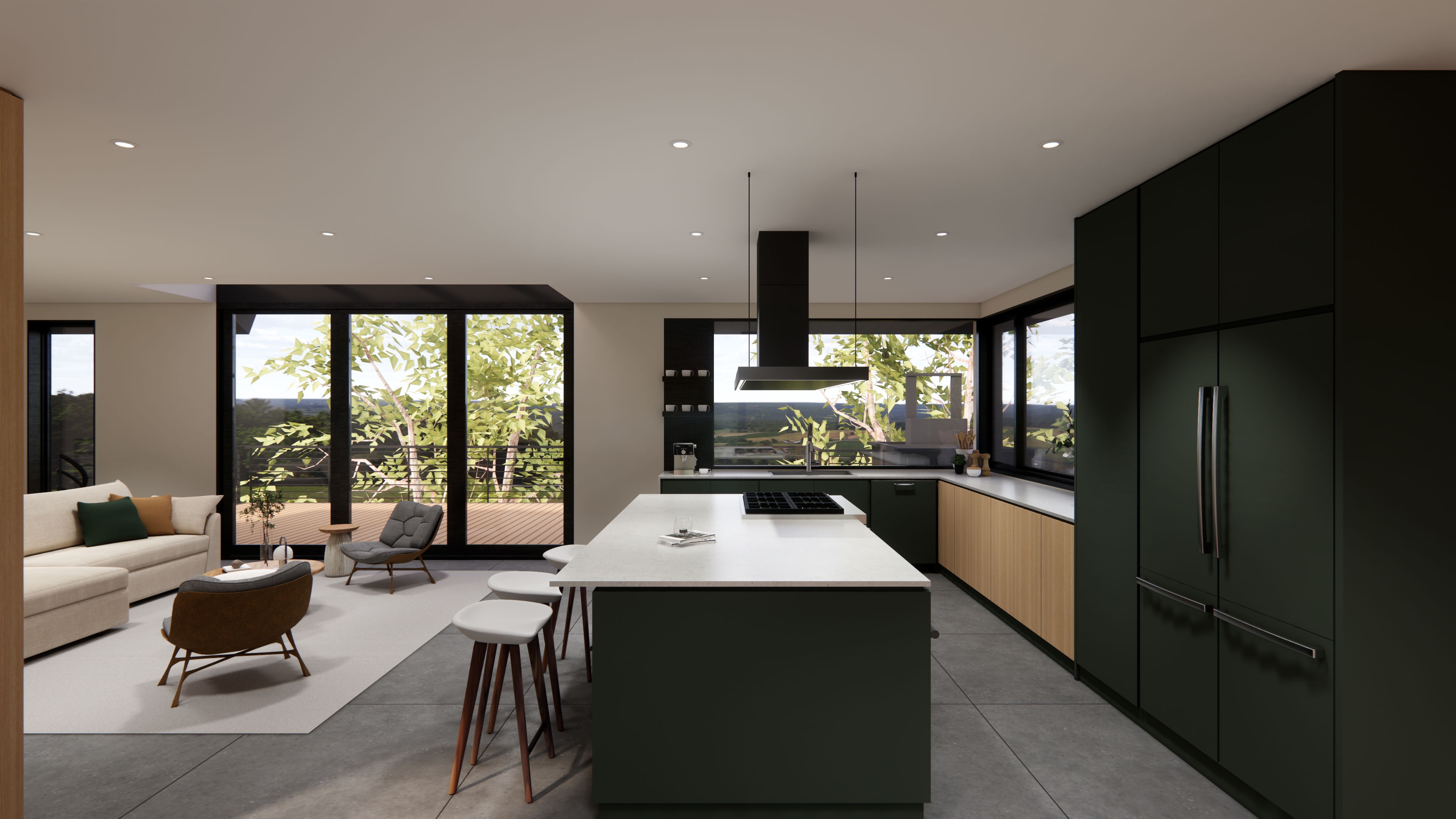 Mill Vale — view 2, Mill Valley, California