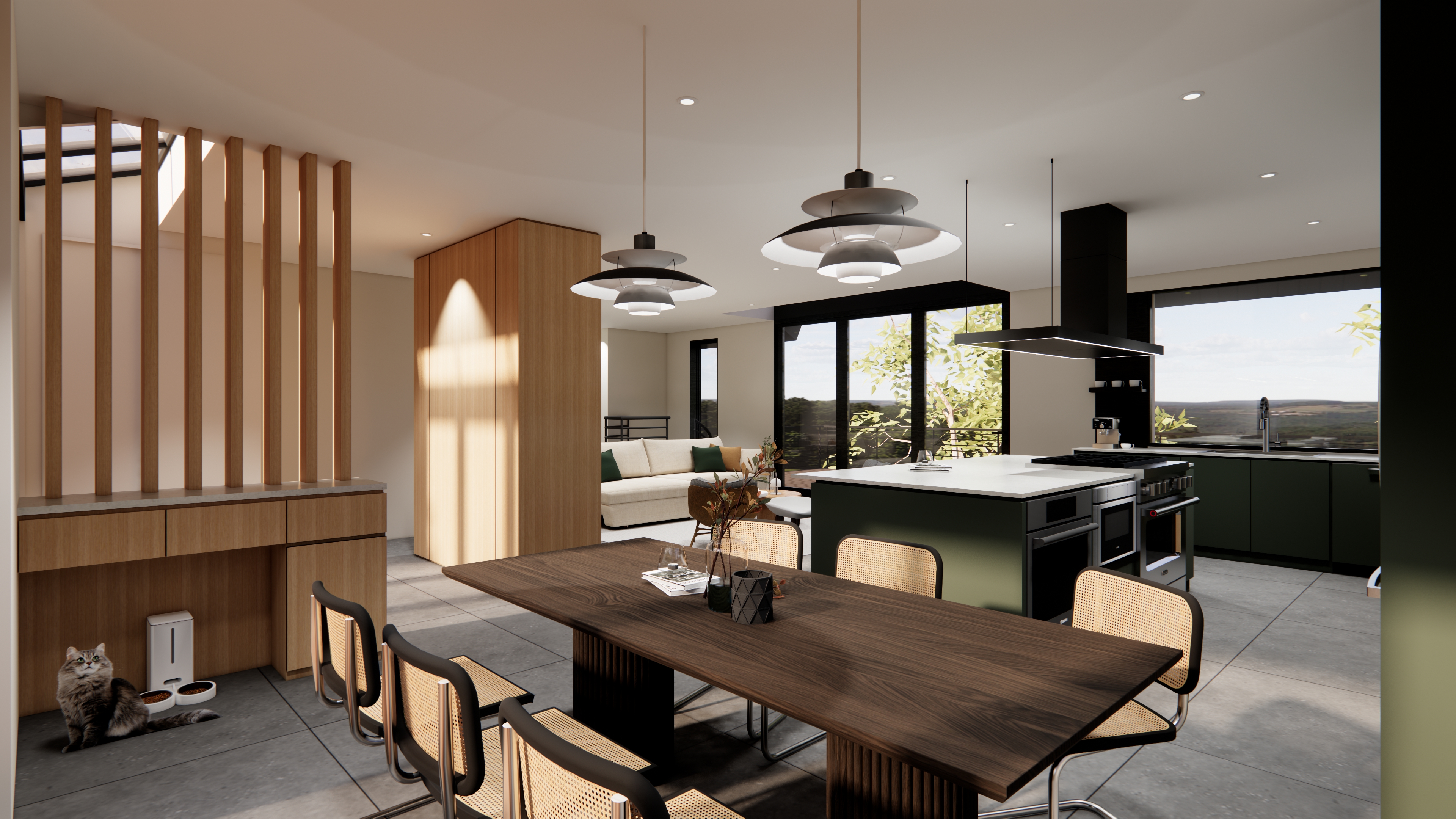 Mill Vale — view 1, Mill Valley, California