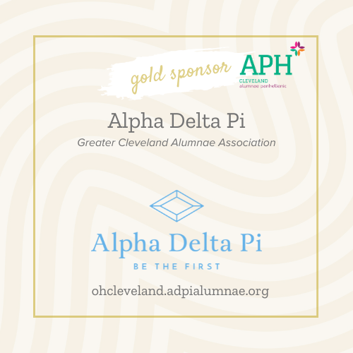 Gold Sponsor - Alpha Delta Pi Greater Cleveland