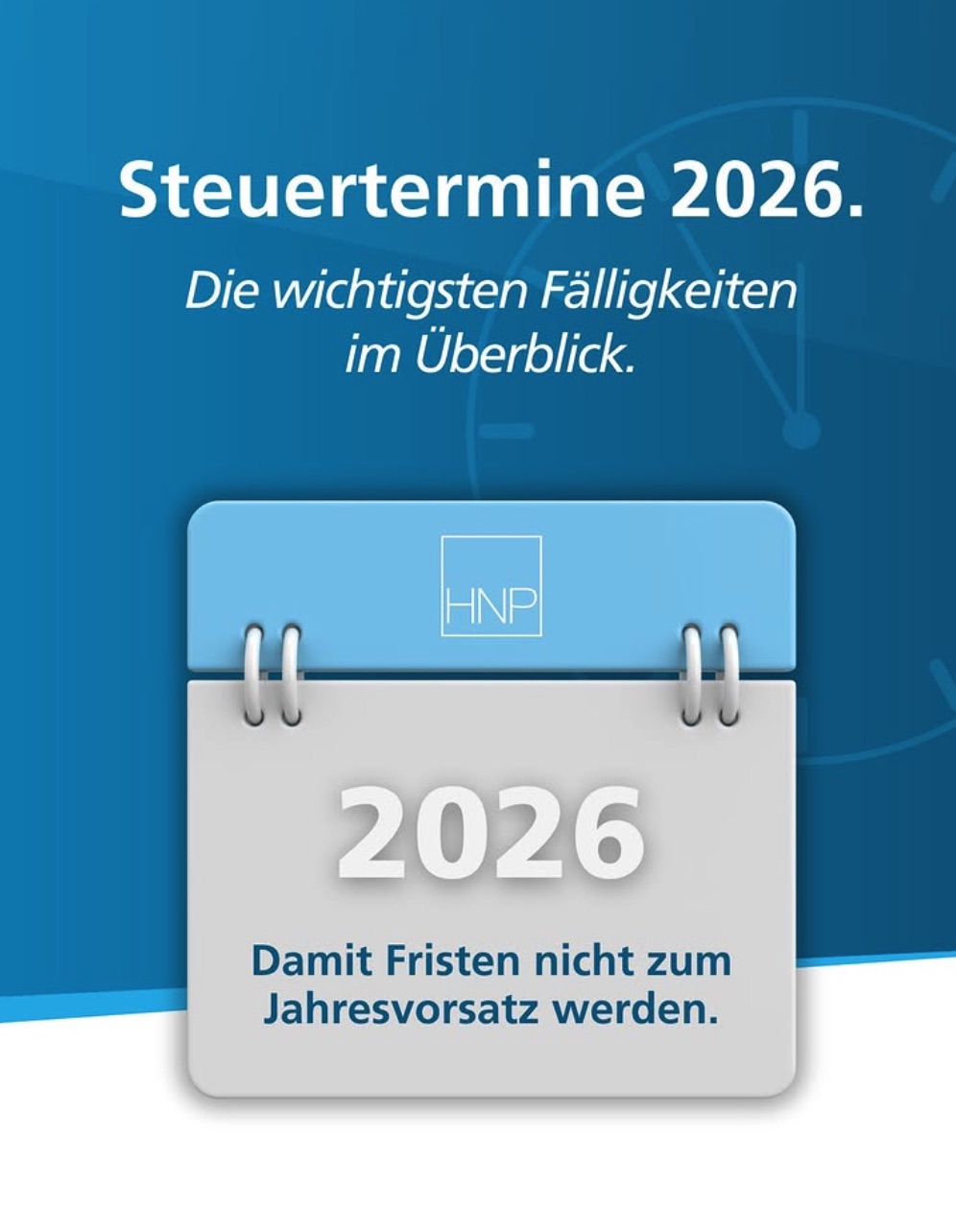 Social Media Post - Steuertermine