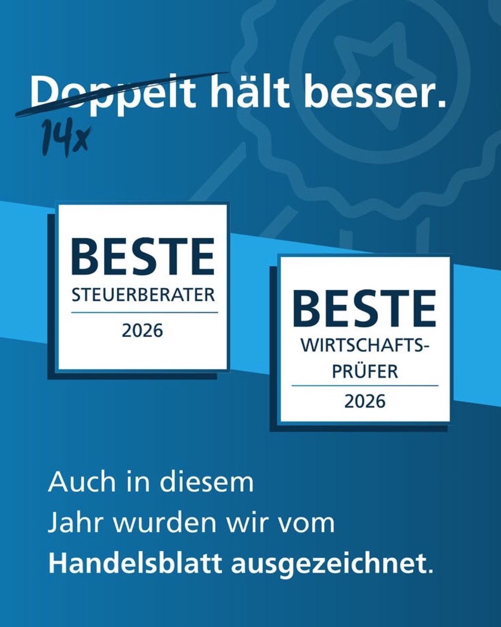 Social Media Post - Beste Steuer- und Wirtschaftsprüfer 2026
