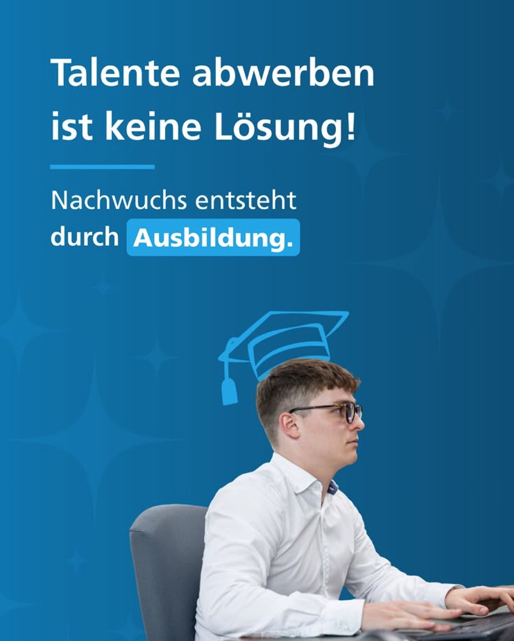 Social Media Post - Talente abwerben ist keine Lösung