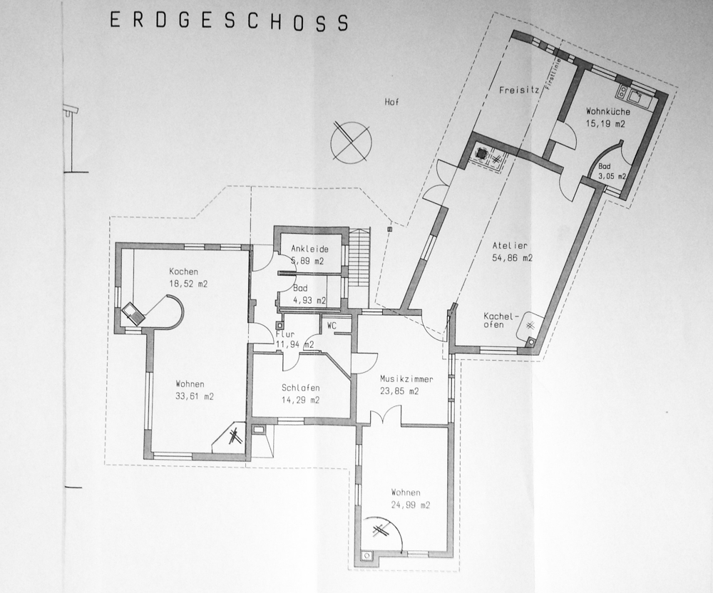 Grundriss Erdgeschoss