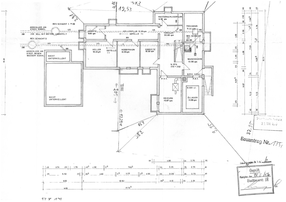 Grundriss UG