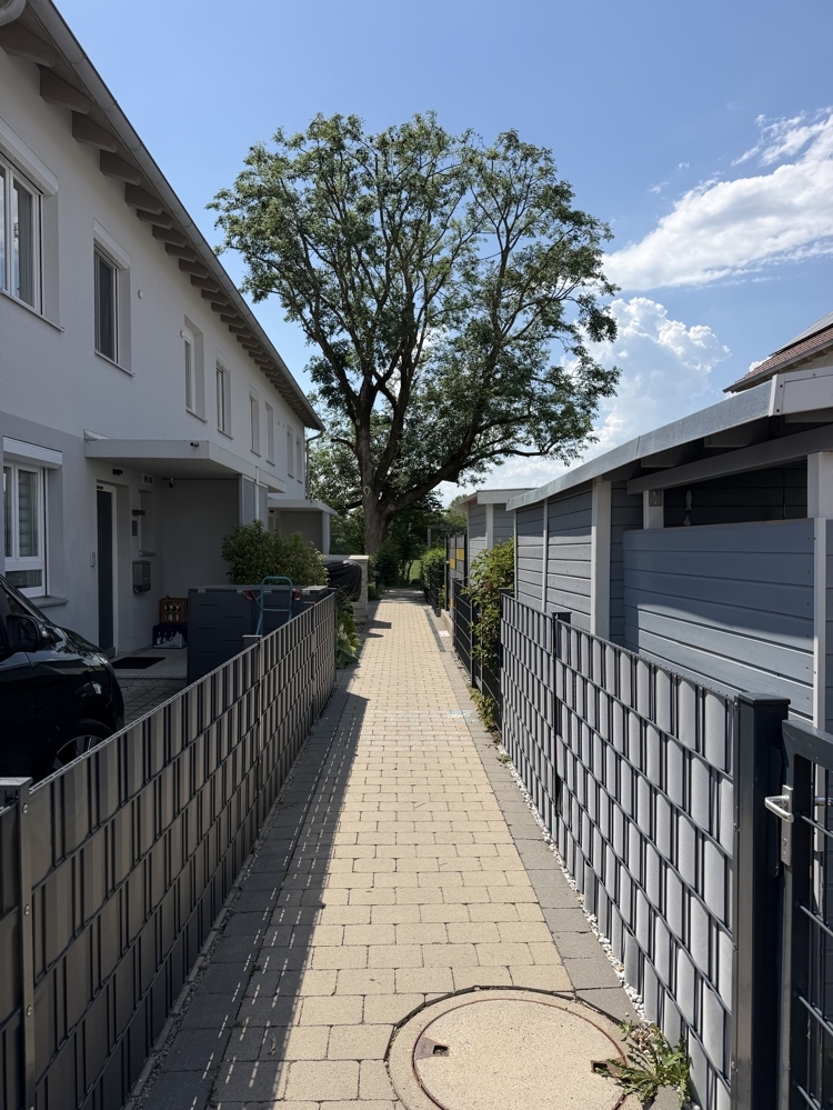 Zugang  zum Haus