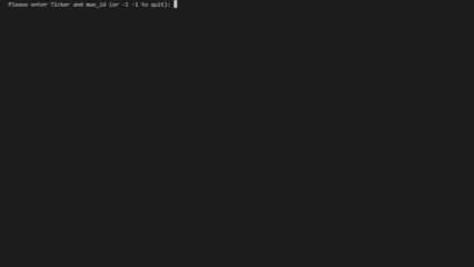 C++ Query Snapshot