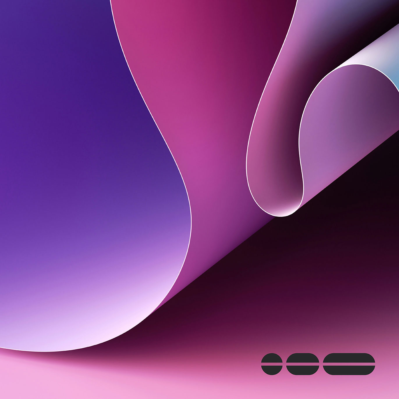Gently folded pink and purple paper representing BrandOps Microsoft Templates