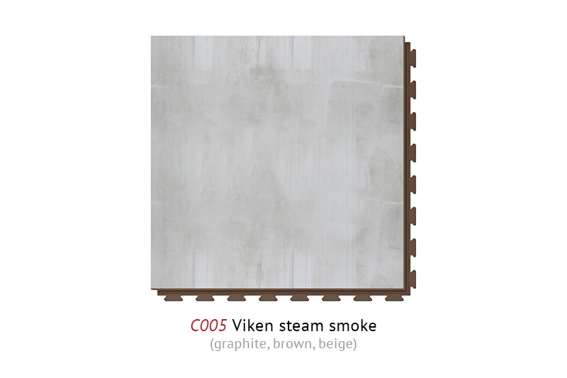 C005 Viken steam smoke brown