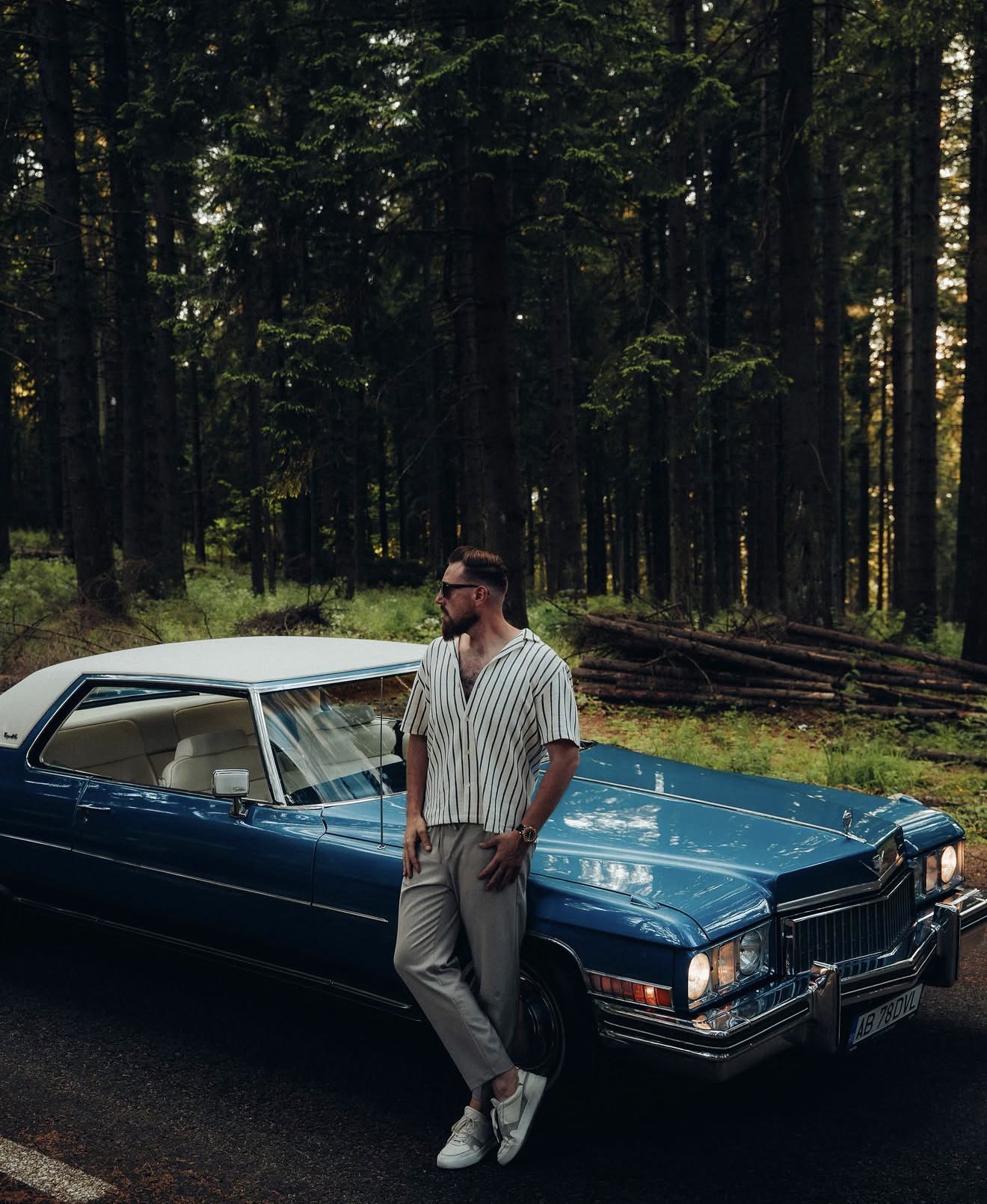 Sorin Cristea și Cadillac-ul său