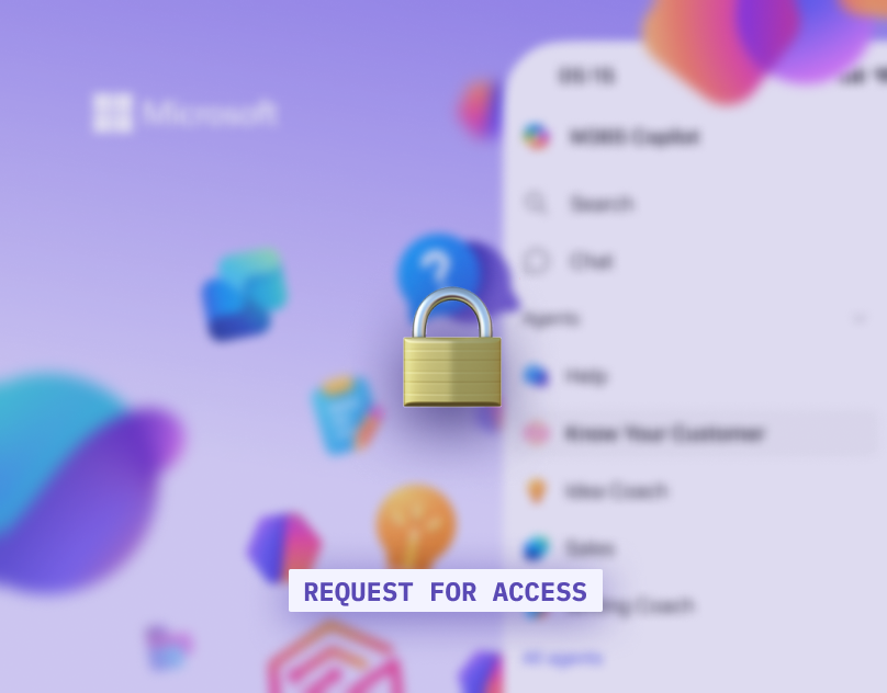 Blurred and locked cover image for 'Agents UX framework for mobile'