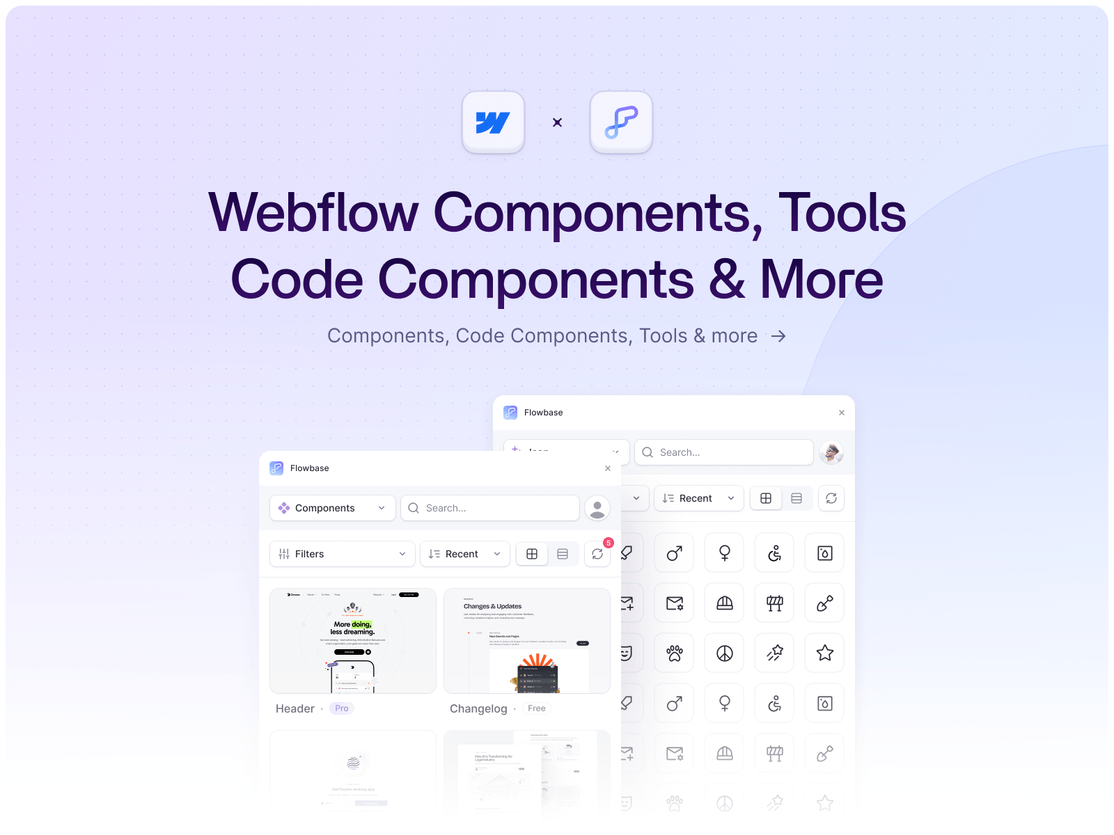 Flowbase App Webflow