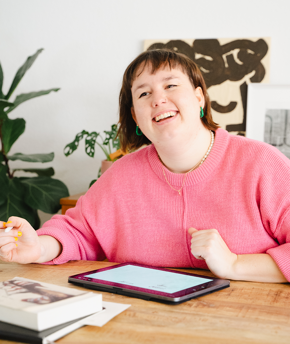 Portraitfoto von Fee Baaske, Brand Designerin