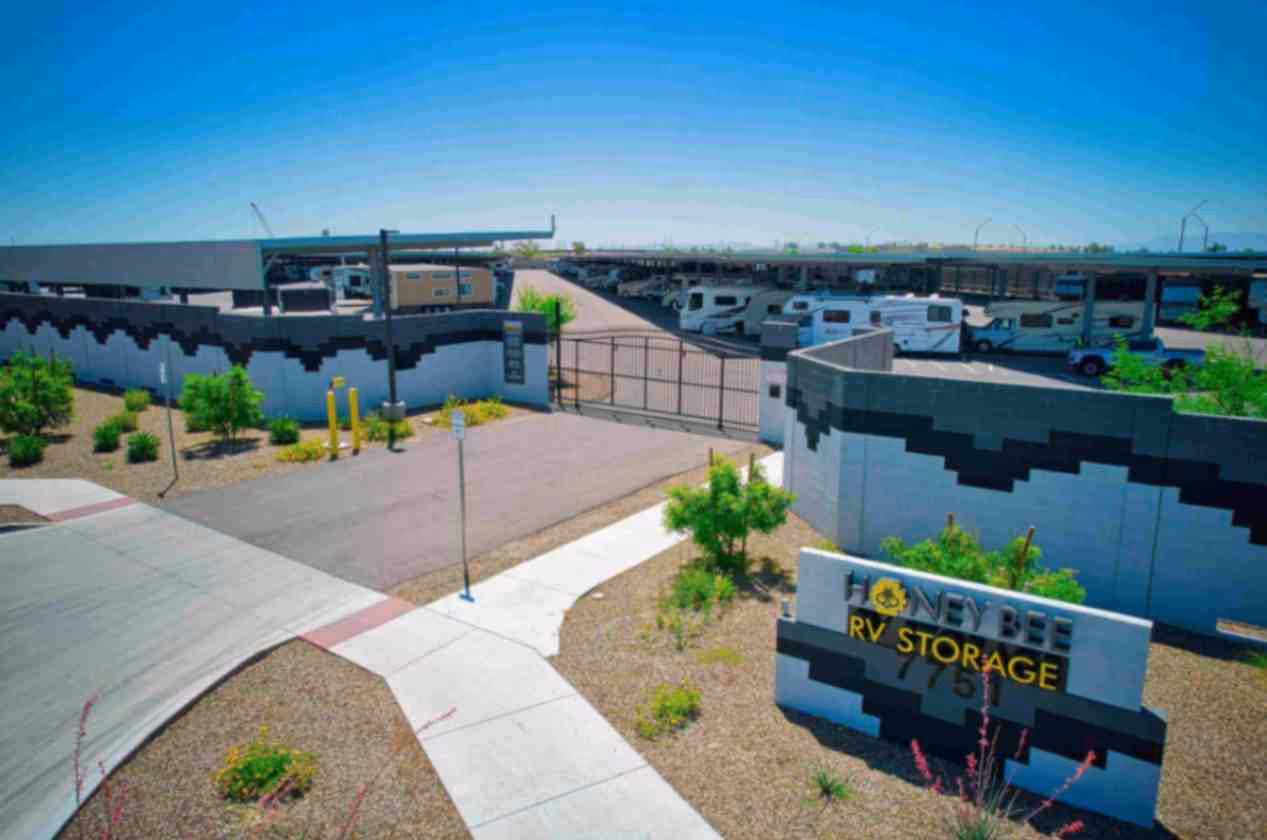 Honey Bee Rv Storage lot