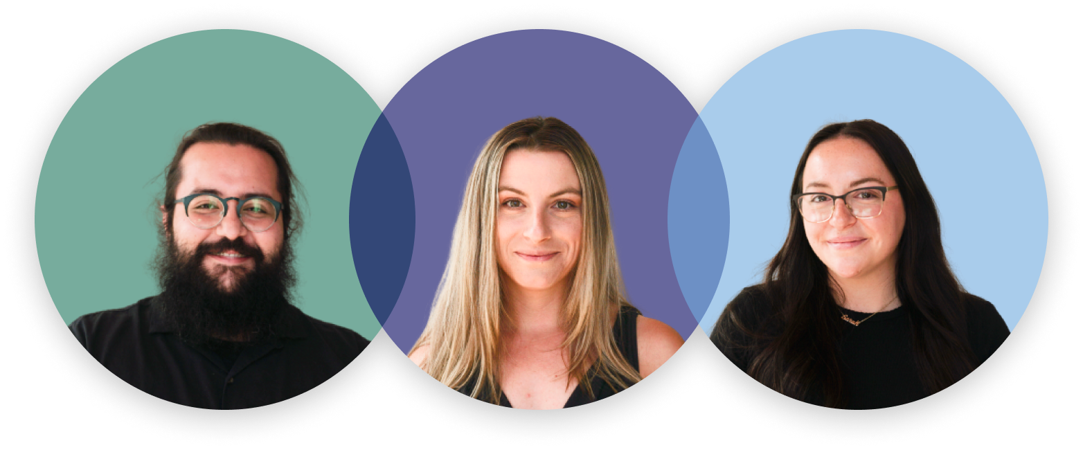 Collage staff headshots