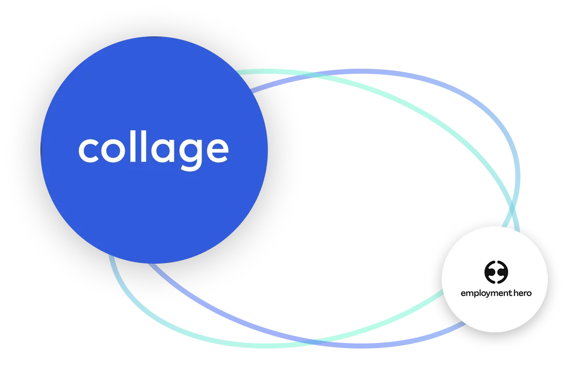 Collage HR vs Bamboo HR (Image of Collage outweighing BambooHR)