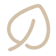 Simple line drawing of a leaf with a curved stem