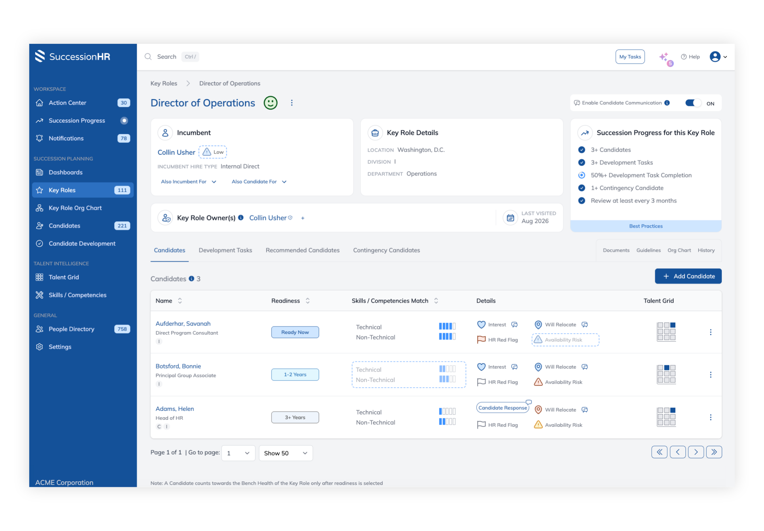 succession planning tool three