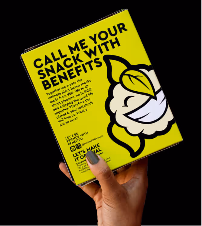 SNACKWITHBENEFITS Packaging