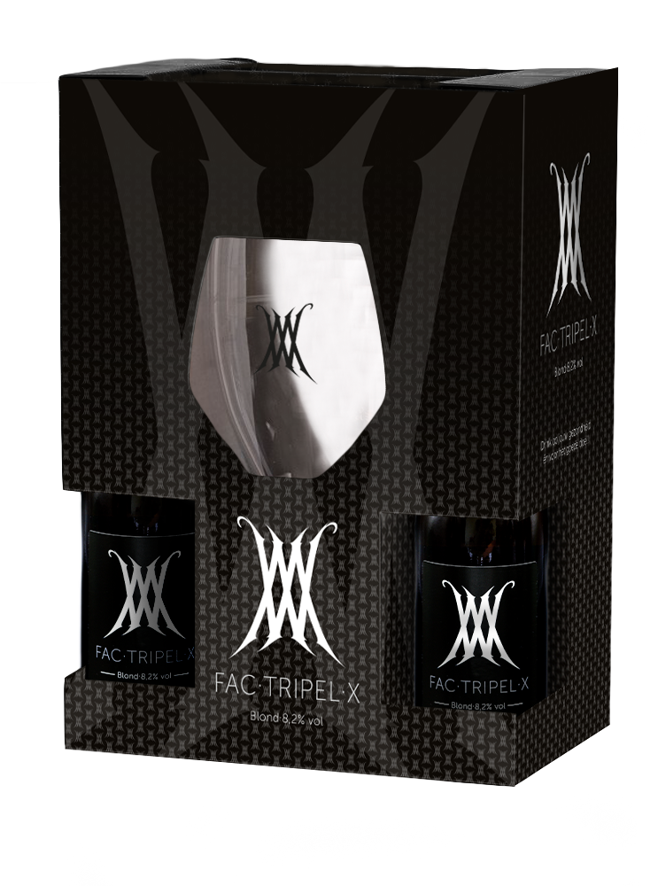 Tripel-X mock-up doosje
