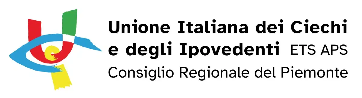 Logo Unione italiana dei Ciechi e degli ipovedenti. ETS APS, Consiglio regionale del Piemonte