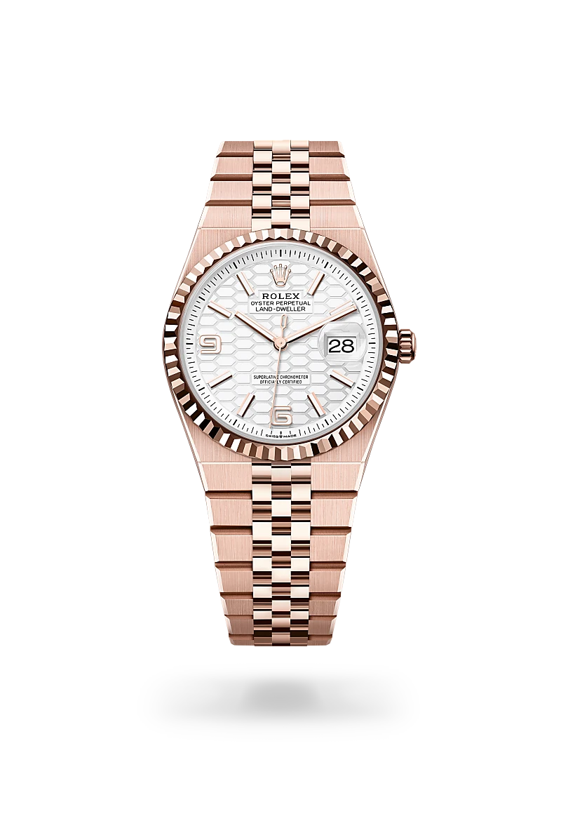 Rolex Land-Dweller 36 18 ct Everose gold, M127235-0001