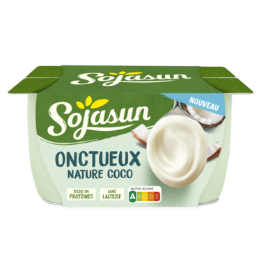 Dessert Sojasun onctueux nature coco