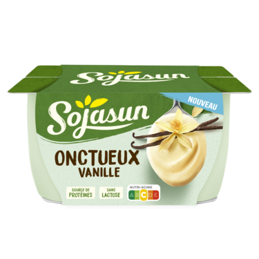 Dessert Sojasun onctueux vanille
