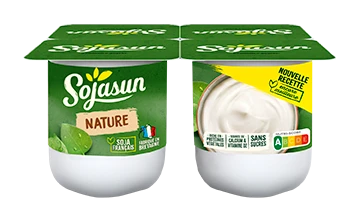 Nature au soja sans sucres