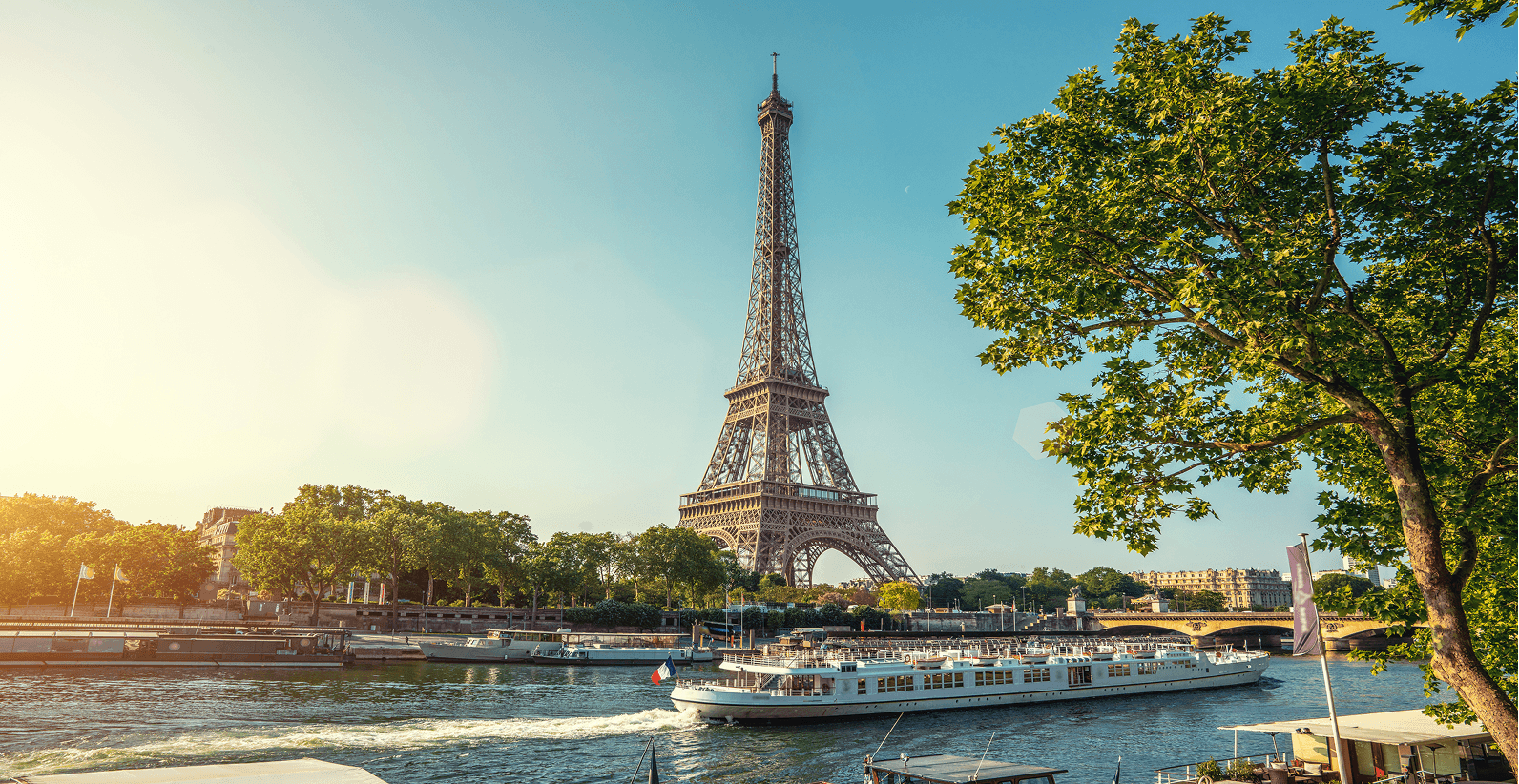 Parisian city view