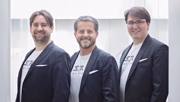 Founders of the innovative startup Stanley Robotics