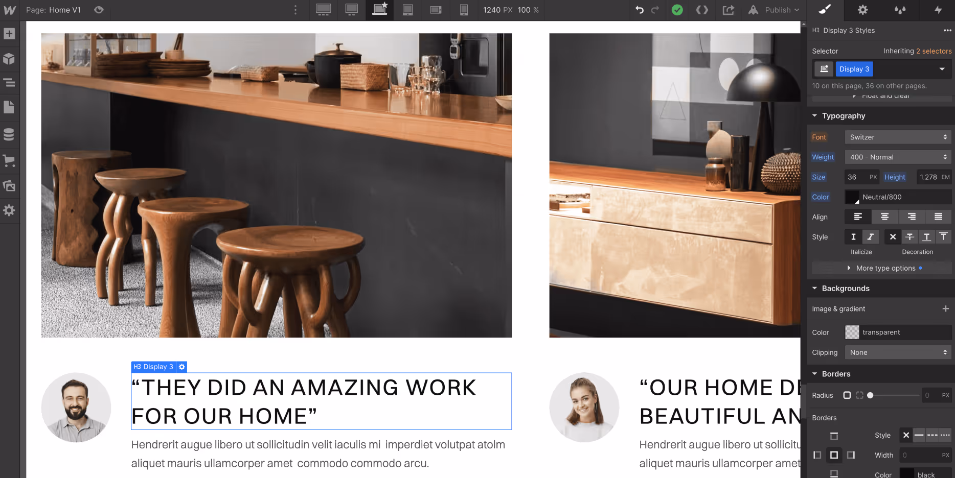 Static Content - Architect X Webflow Template