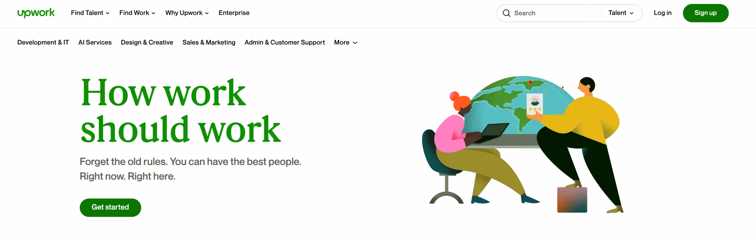 Upwork freelance platform 2024