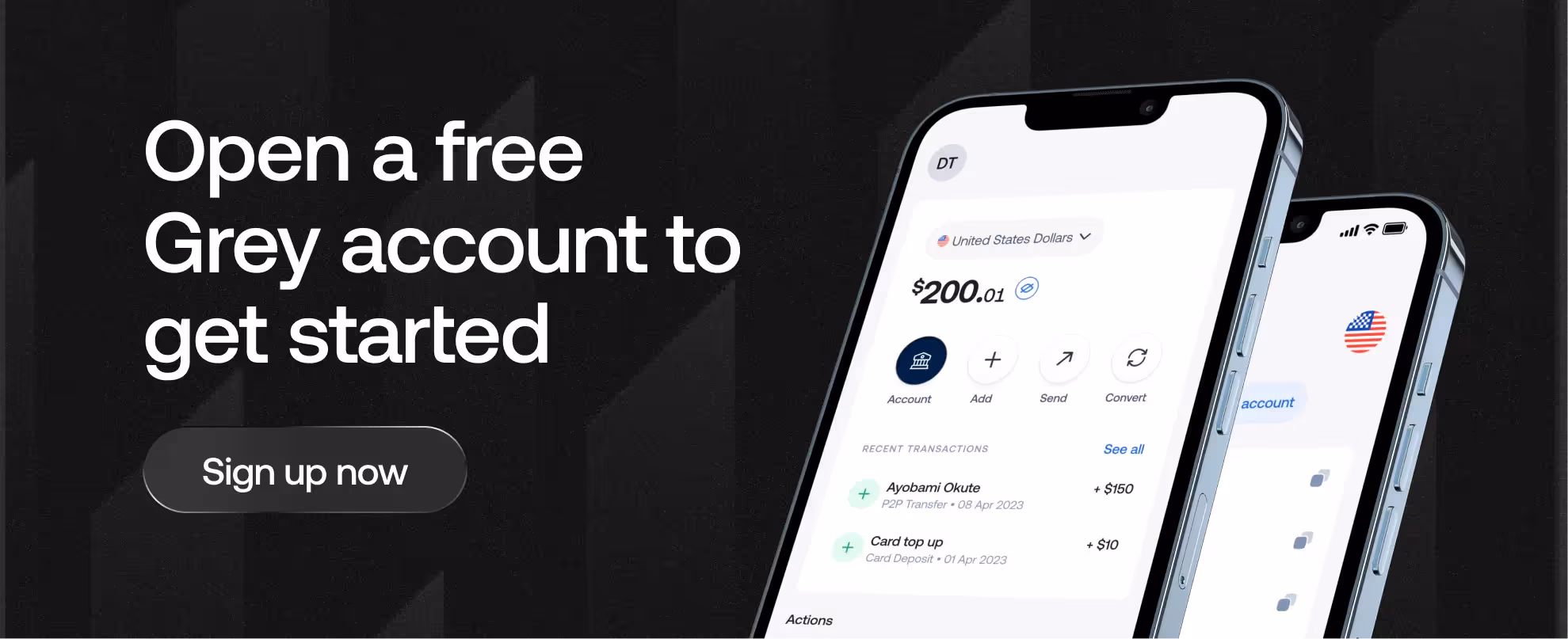 Get a UK, EU and US bank account for free with Grey