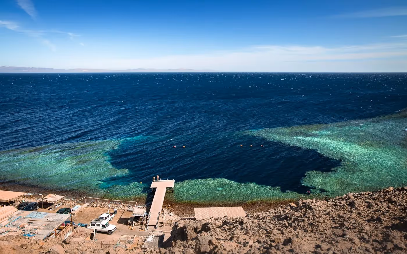 Blue Hole Dahab Egypt, digital nomad destination