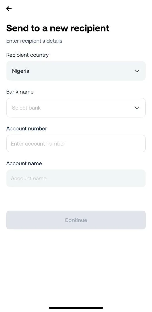 send money from Germany to Nigeria with Grey