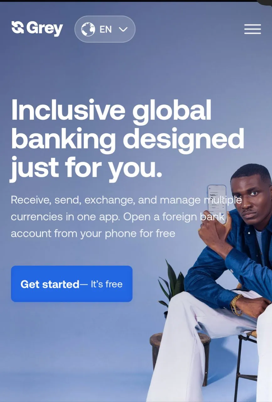 Sign up to send money from Egypt to China with Grey