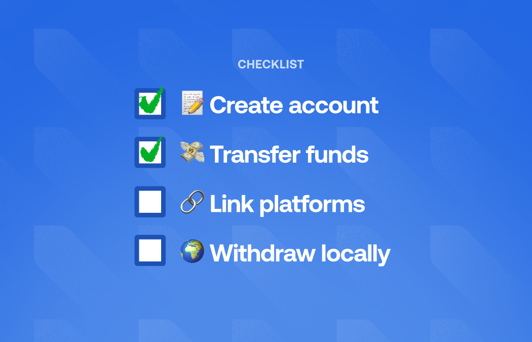 How to create Grey account, link platforms, earn globally and withdraw locally