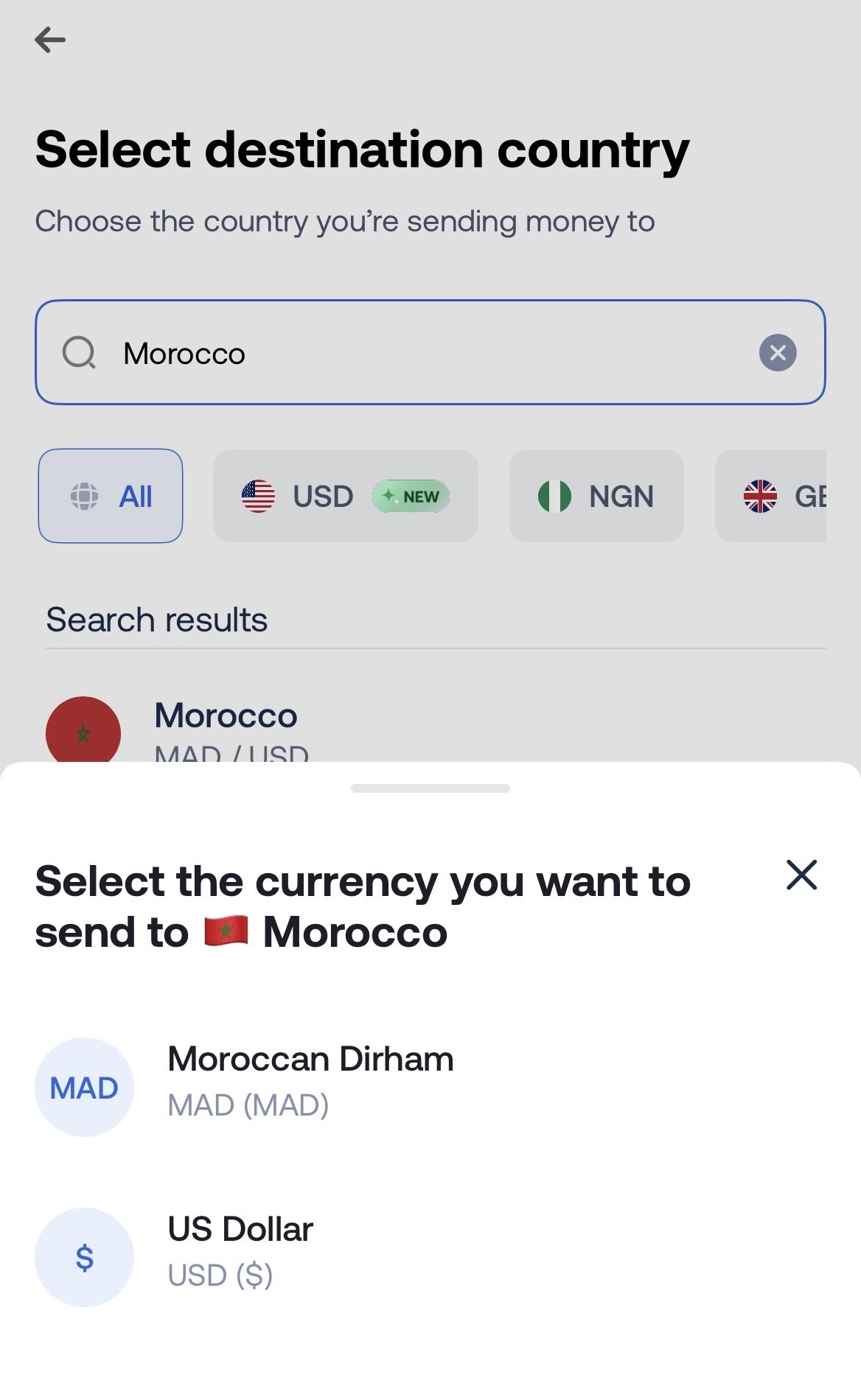Send MAD to Morocco faster with Grey