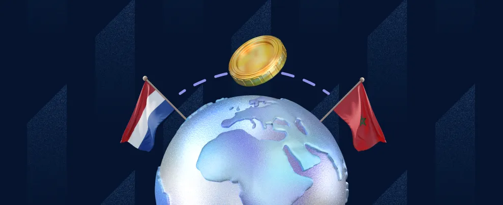 How to send money from the Netherlands to Morocco