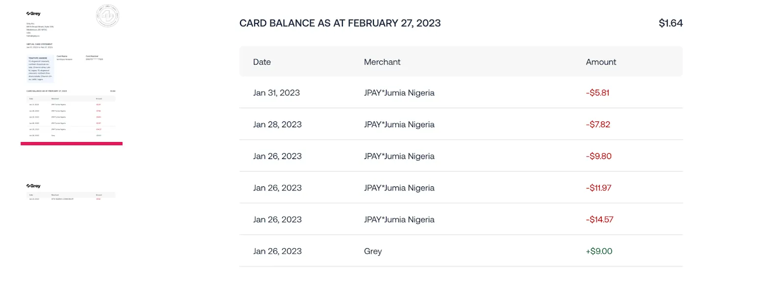 grey-card-balance