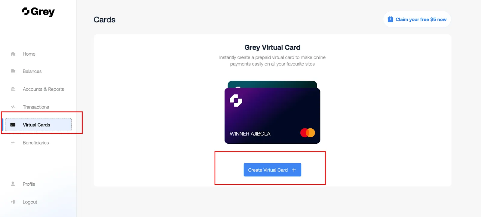 create-virtual-card