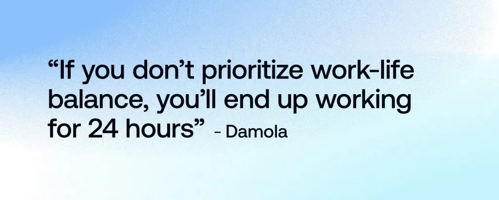 damola-work-life-balance