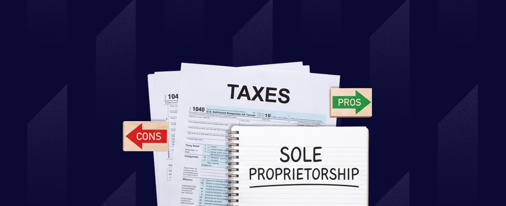What is a sole proprietorship? Pros, cons and taxes