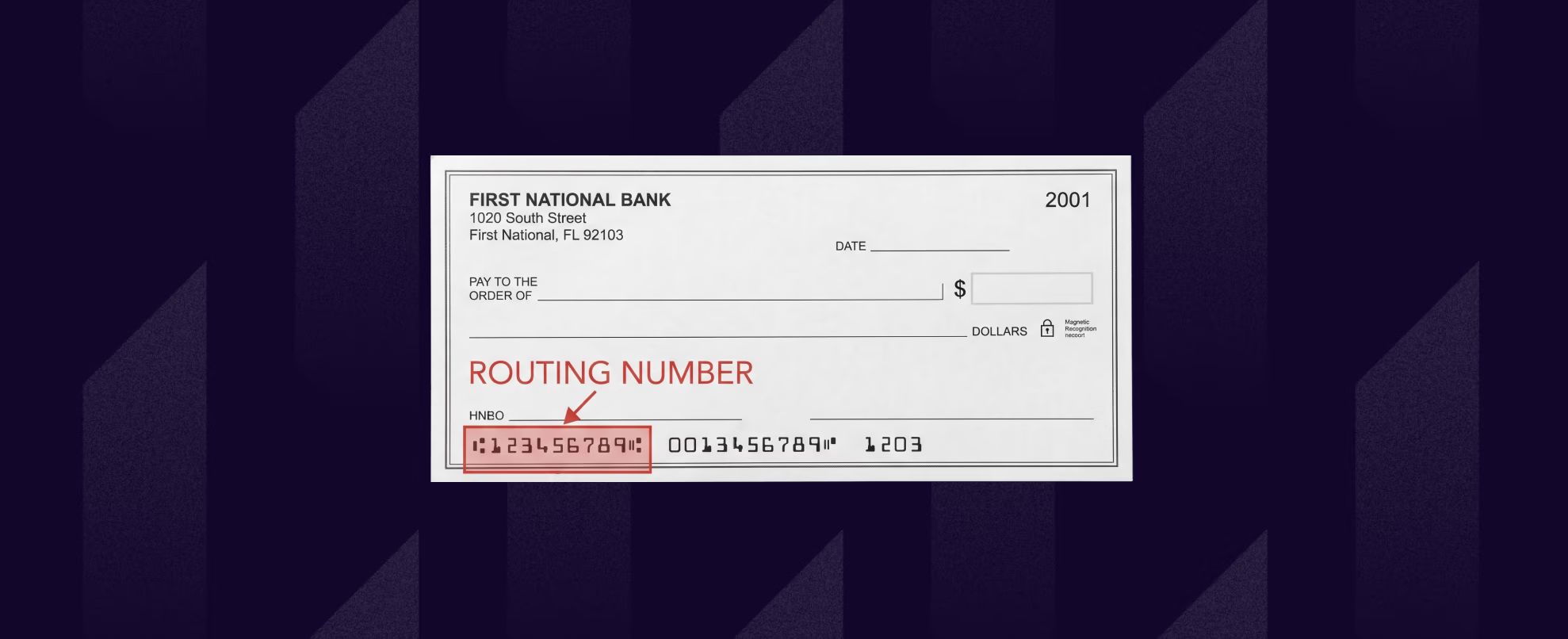 What is a routing number and where do you find it?